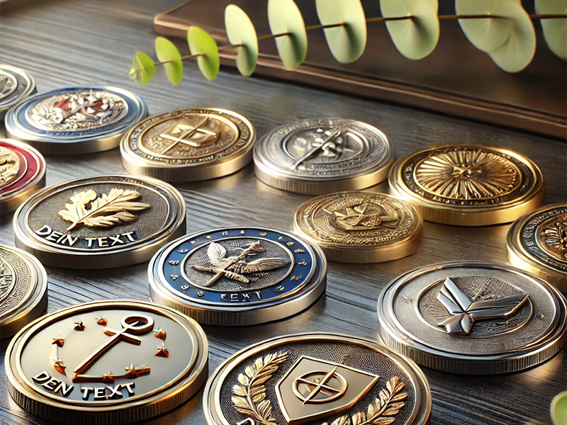 Hochwertige Challenge Coins für Behörden, Einheiten, Polizei und Spezialeinheiten